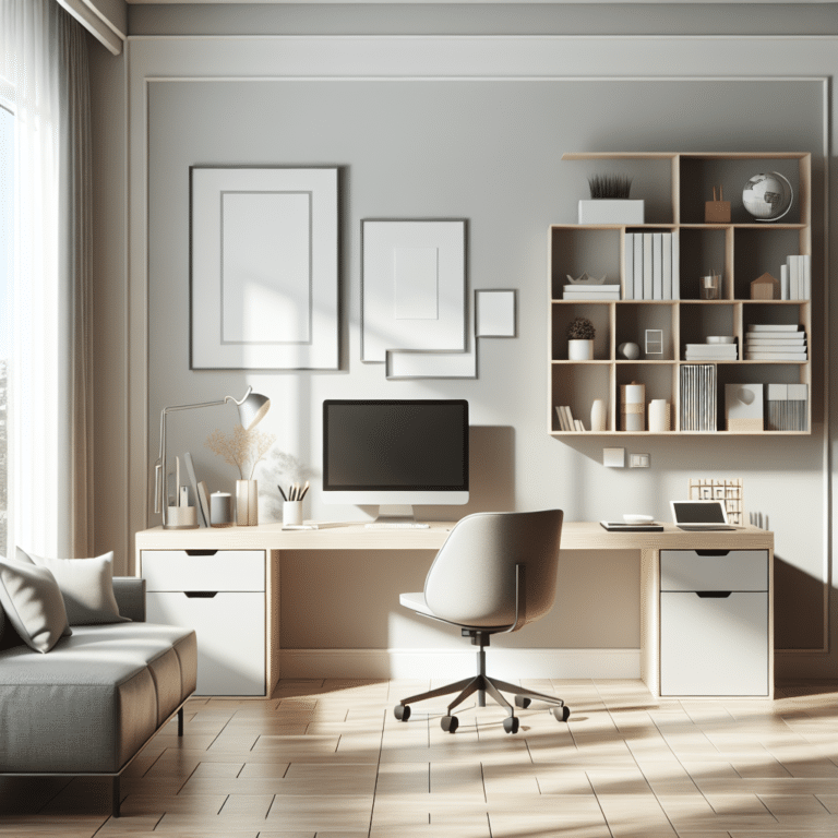 Boosting Productivity: A Guide for Minimalist Home Office Renters
