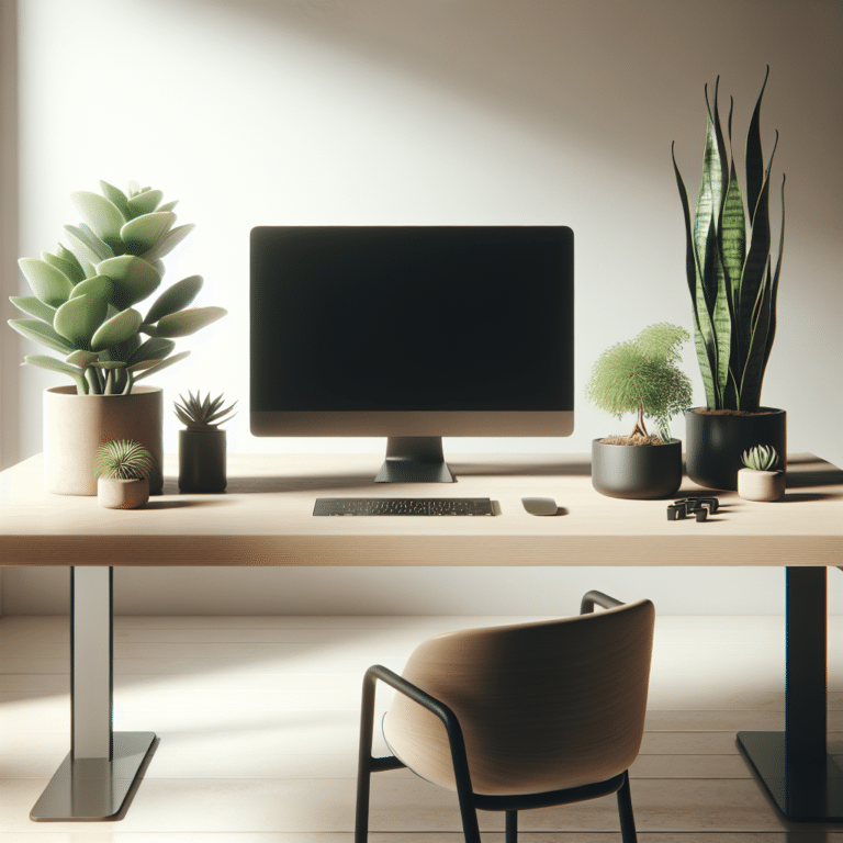 Desk Plants for Minimalist Offices