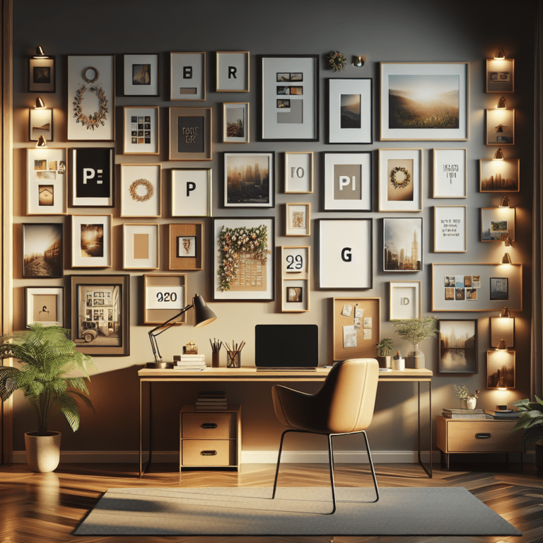 Rent-Safe Photo Frames for Home Offices