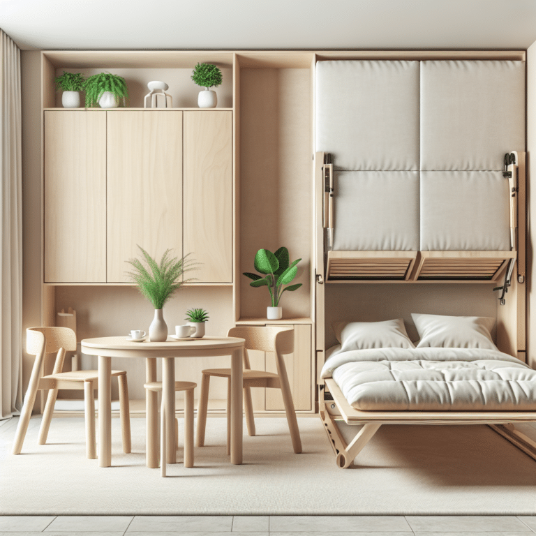 Space-Efficient Furniture for Urban Apartments