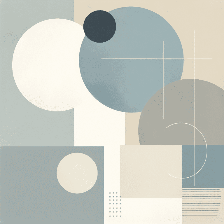 Minimalist Art for Rental Home Offices