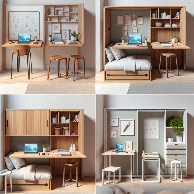 Foldable Desks for Minimal Spaces