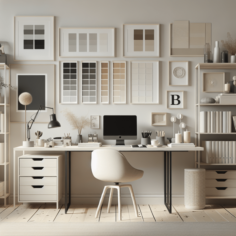 Neutral Color Palettes for Home Office Rentals