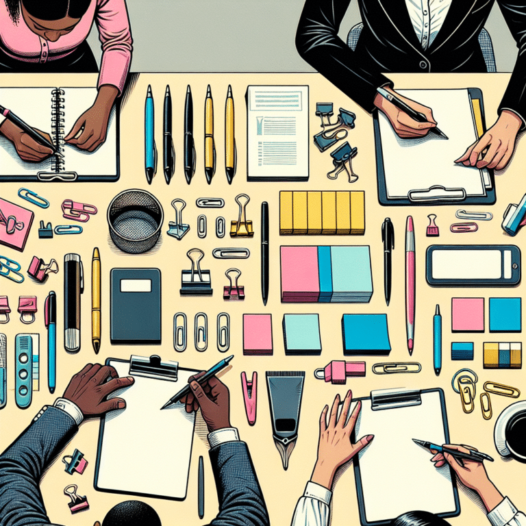 Improving Office Productivity with Efficient Stationery Use