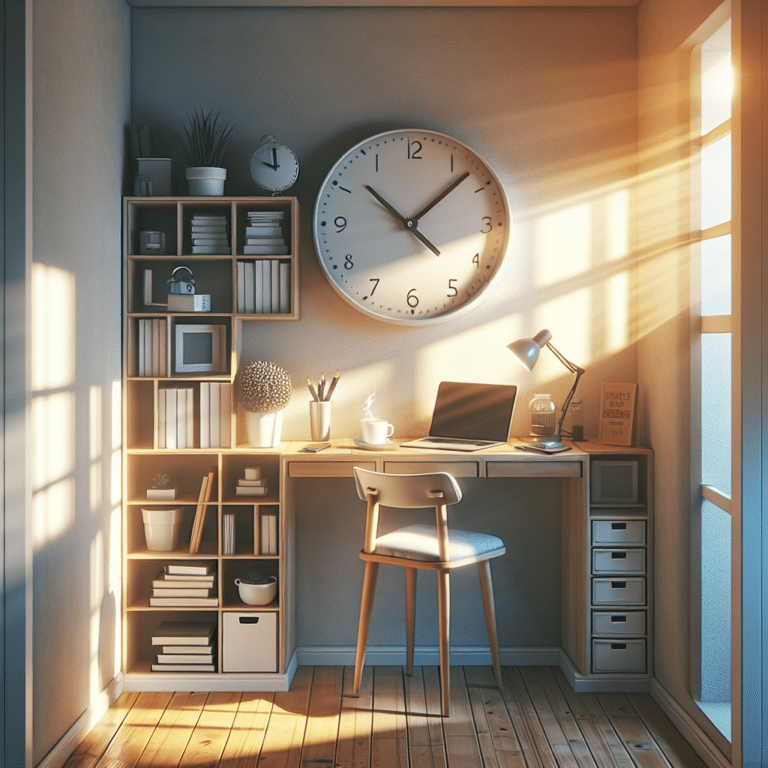 Maximizing Mornings: Productivity Routines for Small Spaces