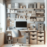 Smart Storage Ideas for Home Office Renters