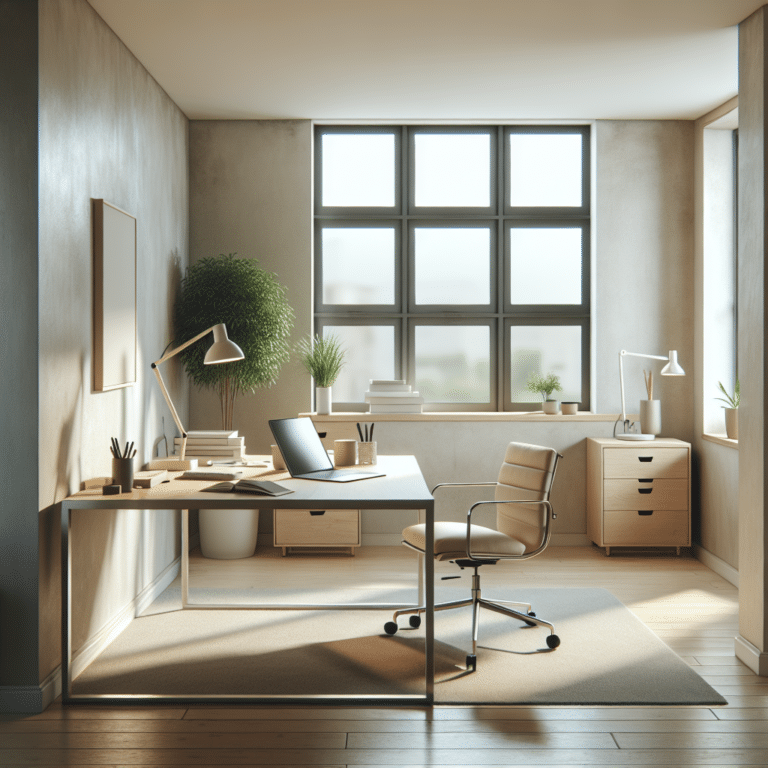 Maximizing Productivity with a Minimalist Home Office Rental