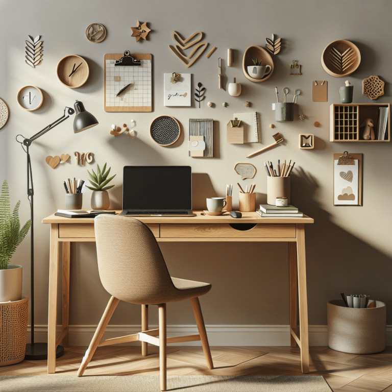 Creating a Comfortable Workspace in Your Rental Home Without Wall Damage