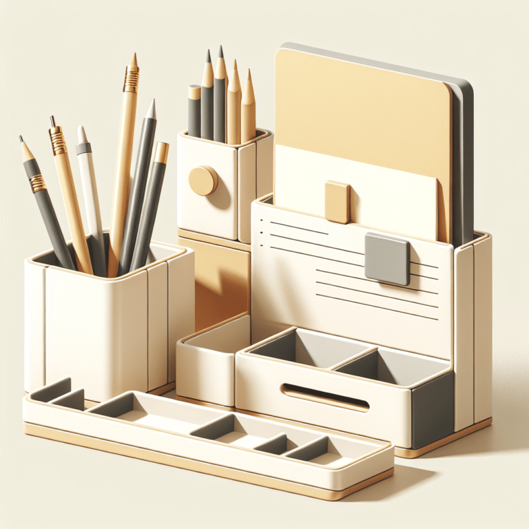 Desk Organizers with Minimalist Design