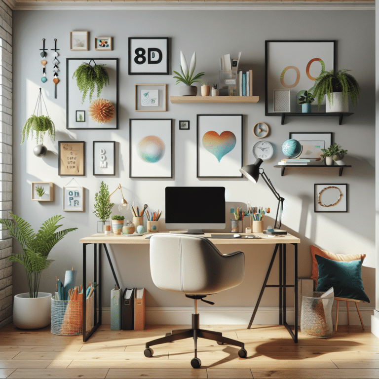 Renters Basics: Personalizing your Home Office without Permanent Changes