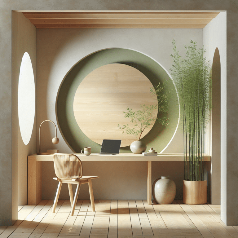 Creating a Zen Office in a Rental Home