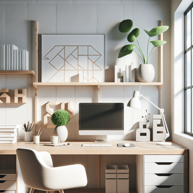  "DIY Decor That's Perfect for a Small Minimalist Office