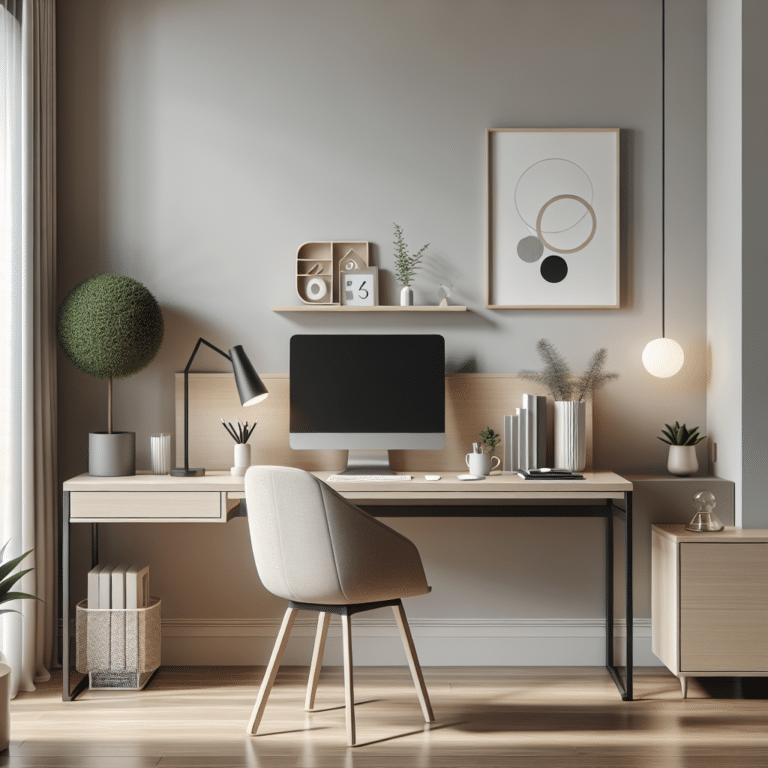 Unveiling the Minimalist: Office Decor for Rentals