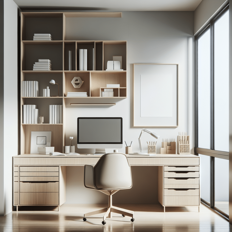 Sleek and Simple: Office Decor for a Minimal Lifestyle