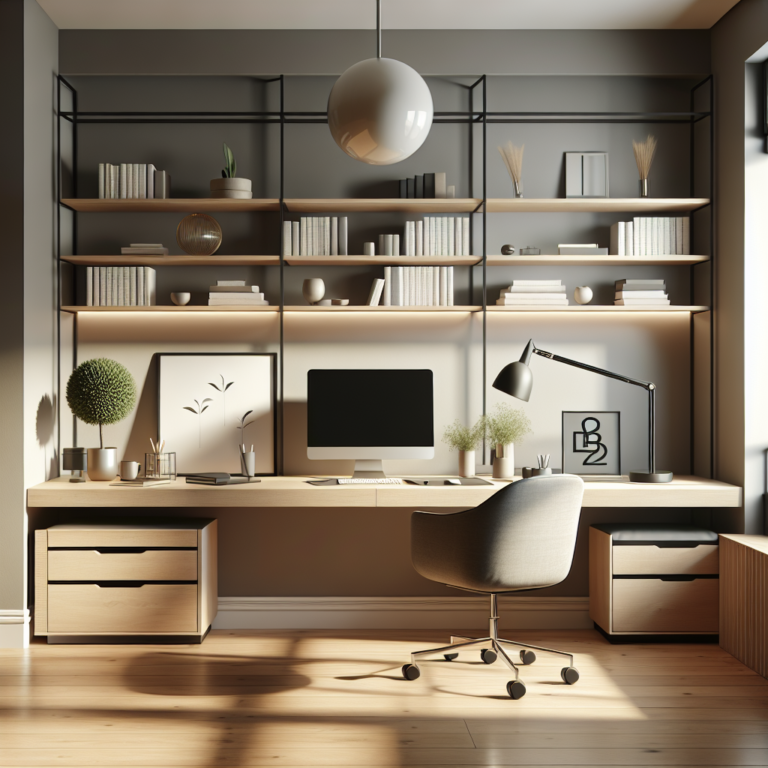 Balancing Minimalism and Functionality in a Home Office