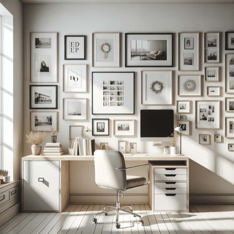  "Rent-safe Photo Frame Arrangement Ideas for Home Offices