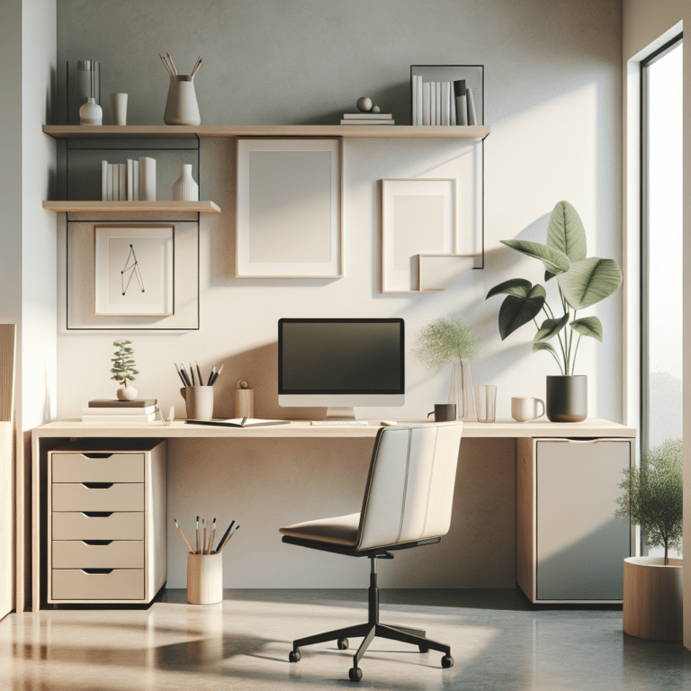  "Minimalist Office Setup Ideas for Apartment Living.