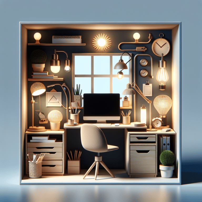 Shedding Light: Lighting Tips for Small Home Office Setup