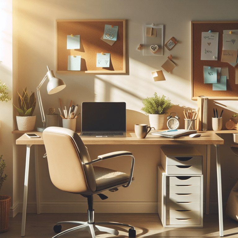 Tips on Creating a Charge Up Morning Routine in Small Home Office