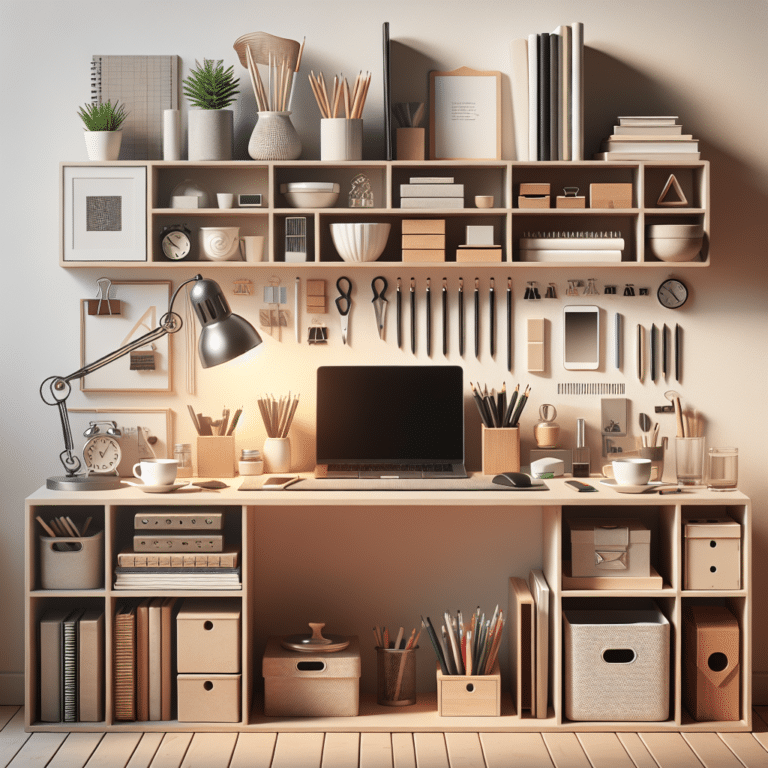 Mastering the Art of Organizing Small Desks Without Permanent Fixtures