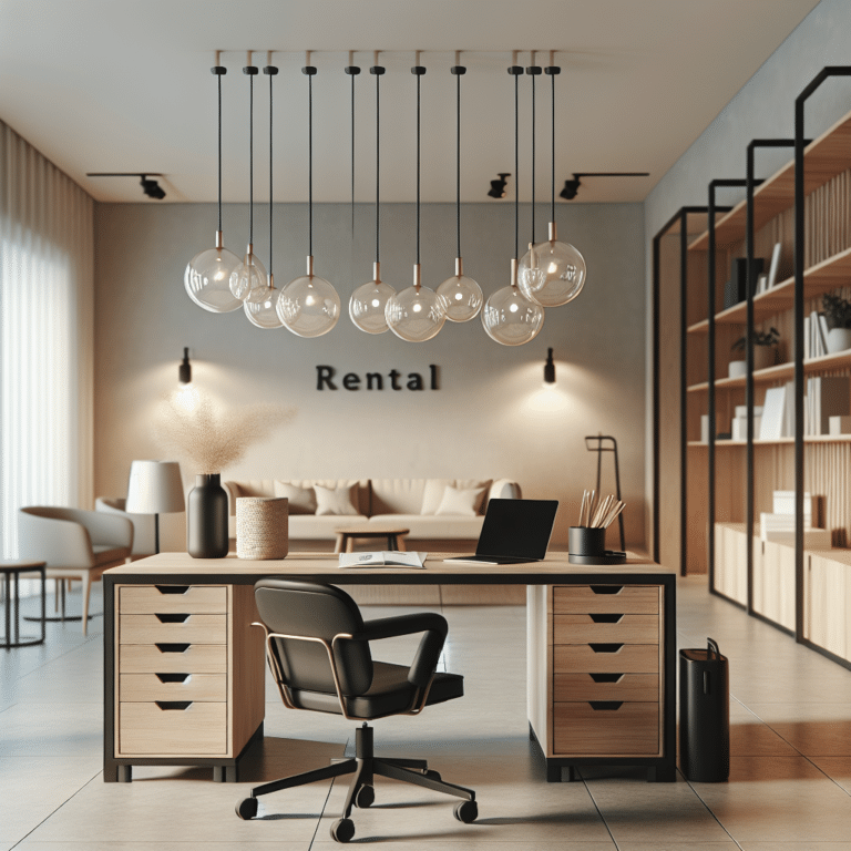 Transforming Rental Offices with Minimal Decor