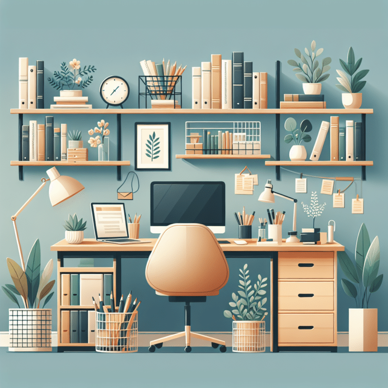 The Renters Guide to Keeping a Tidy and Productive Home Office
