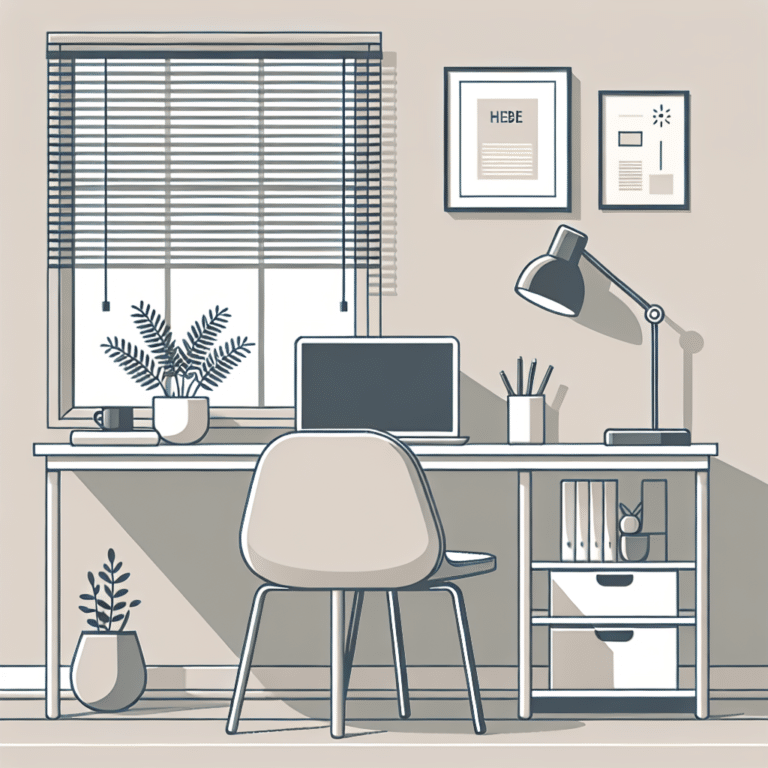 Creating a Distraction-Free Home Office on a Budget