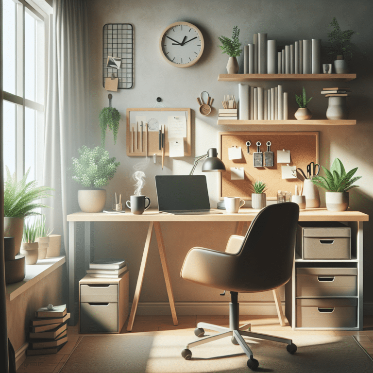 Maximizing Space: Productivity Tips for Small Home Office Renters