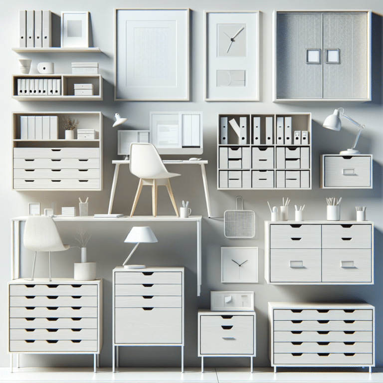 Desk Storage Solutions for Minimal Offices