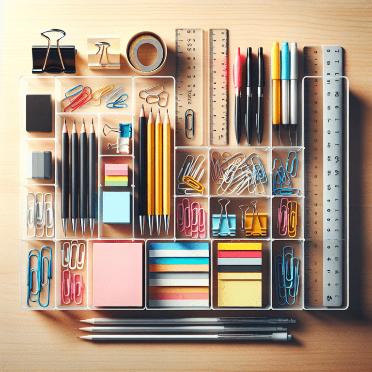  "How To Organize Your Stationery for Efficiency