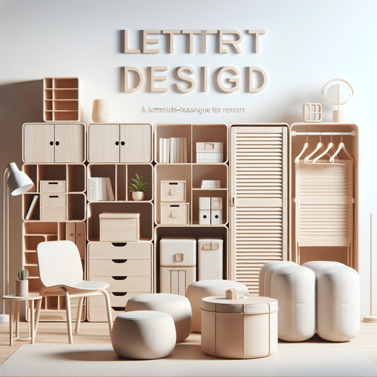 Lightweight Shelves and Furniture for Renters