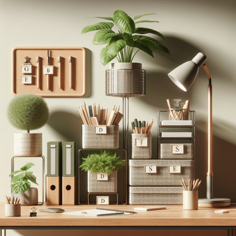  "Simple Yet Stylish Office Accessories for Small Spaces