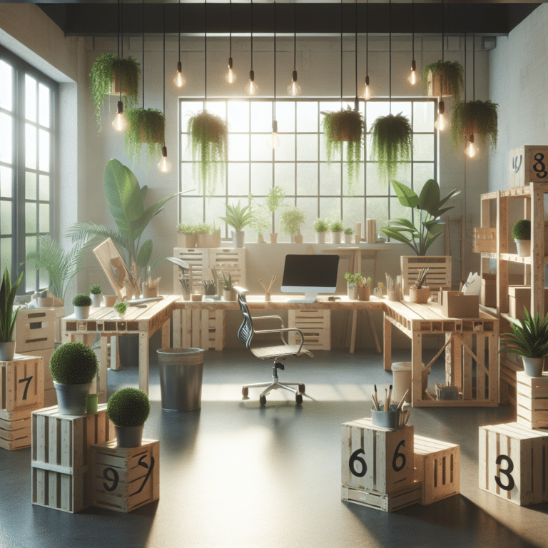  "Going Green with Office Decorations for Renters