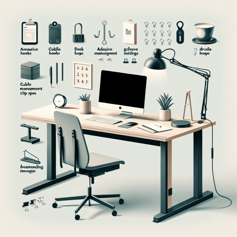 Creating a Home Office Without Drilling: A Guide for Renters