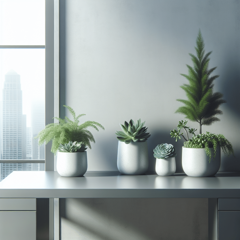  "Choosing the Perfect Desk Plants for a Minimalist Office