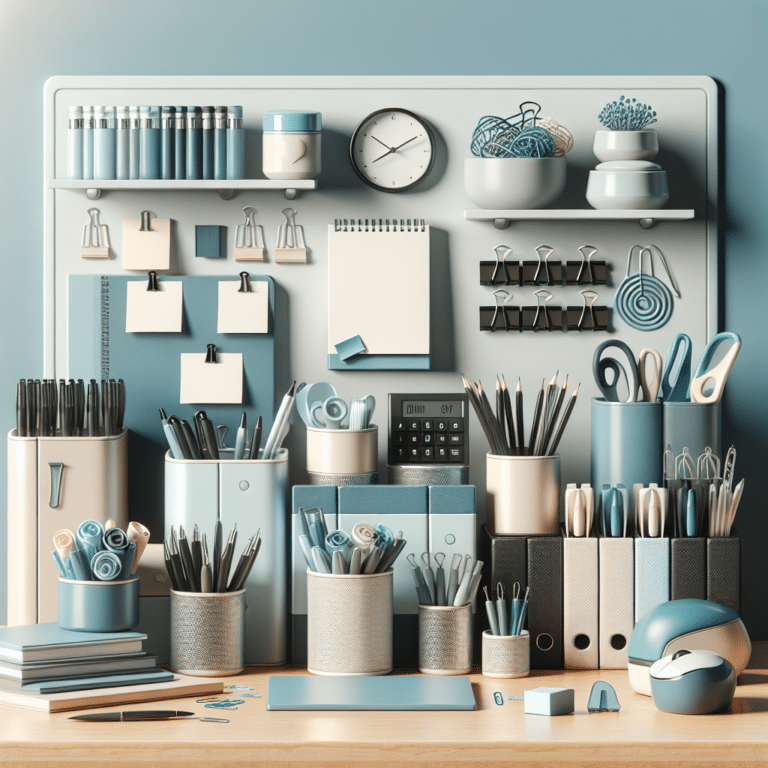 Decrease Mental Load with Efficient Stationery Organization